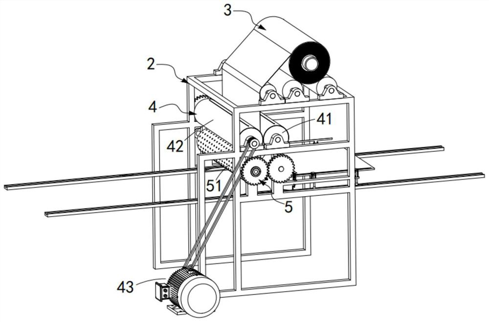 A device for automatic unloading and laying of textile fabrics