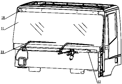 Windscreen wiper based on sensing