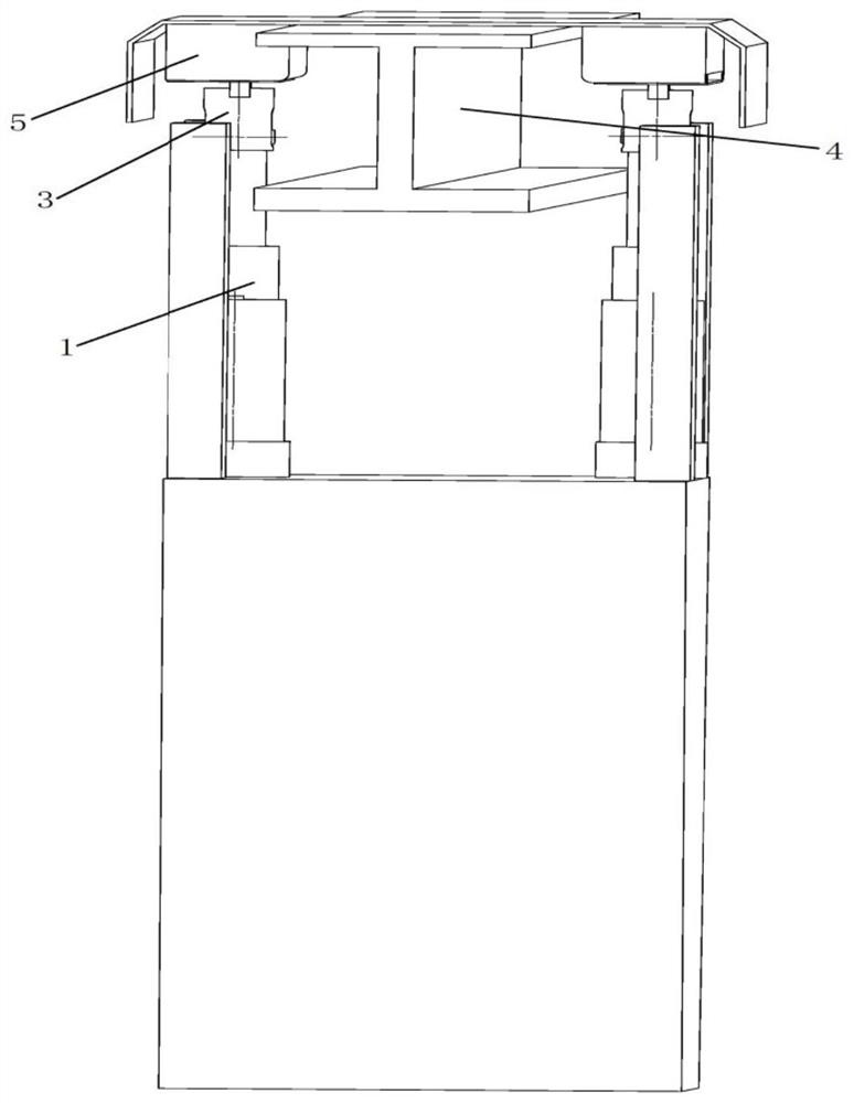 Automatic charging pile for mining walking trolley