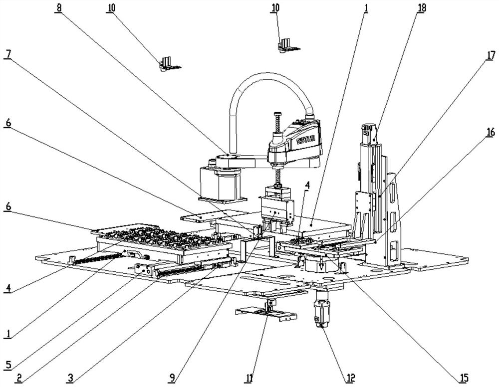 Automatic testing device for IGBT