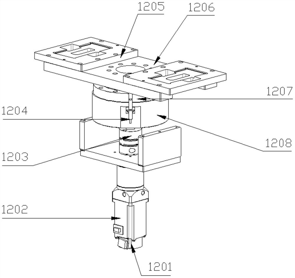 Automatic testing device for IGBT