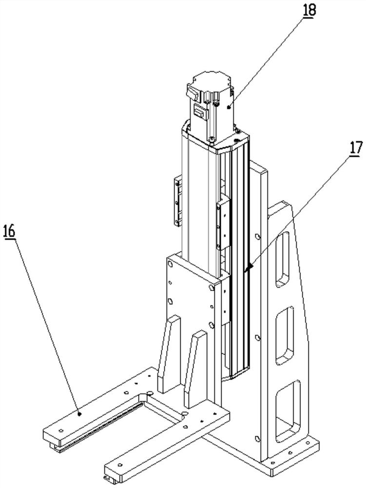 Automatic testing device for IGBT