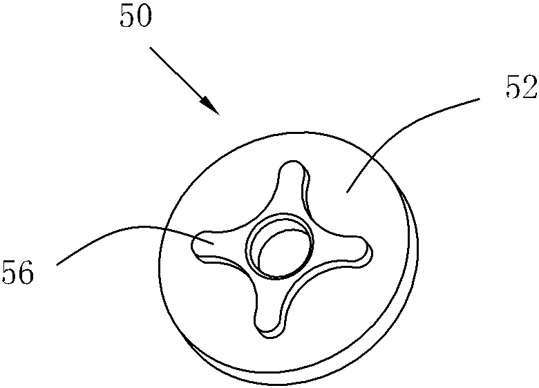 Tool head with power tool and adapter for mounting it