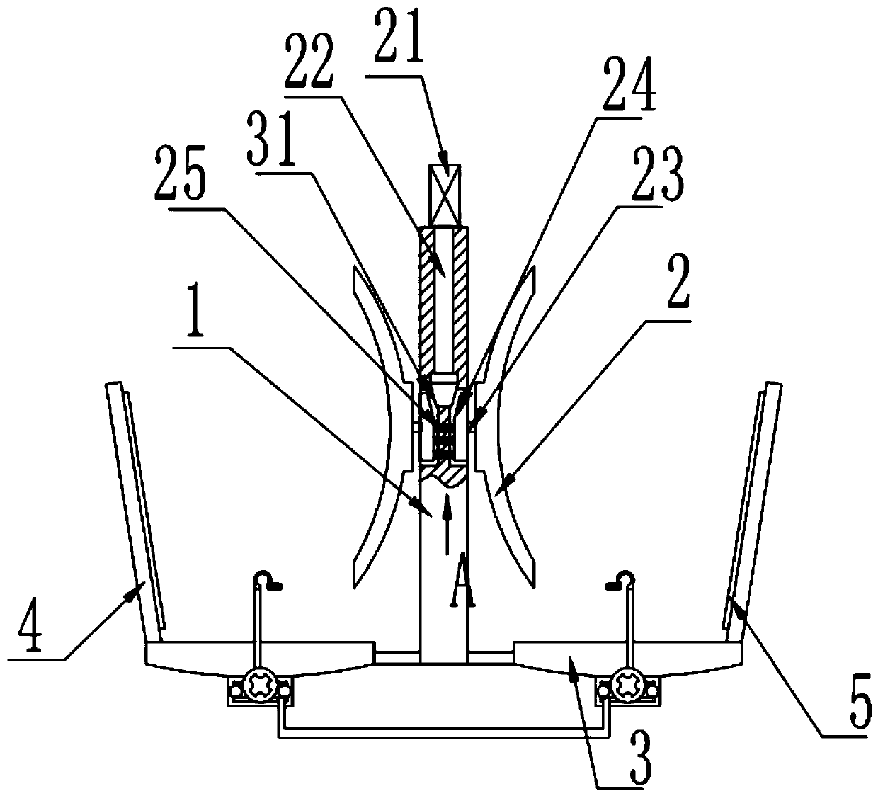 Leg circumference measuring instrument