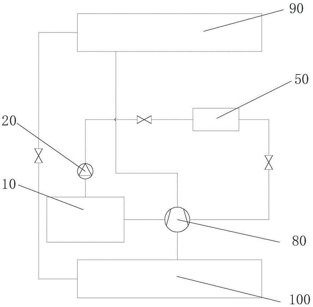 Oil filtration system and air conditioning unit