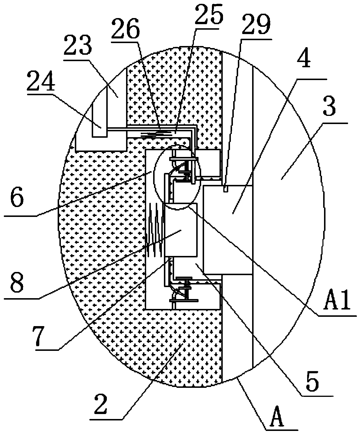 Gynecological production nursing cleaning device