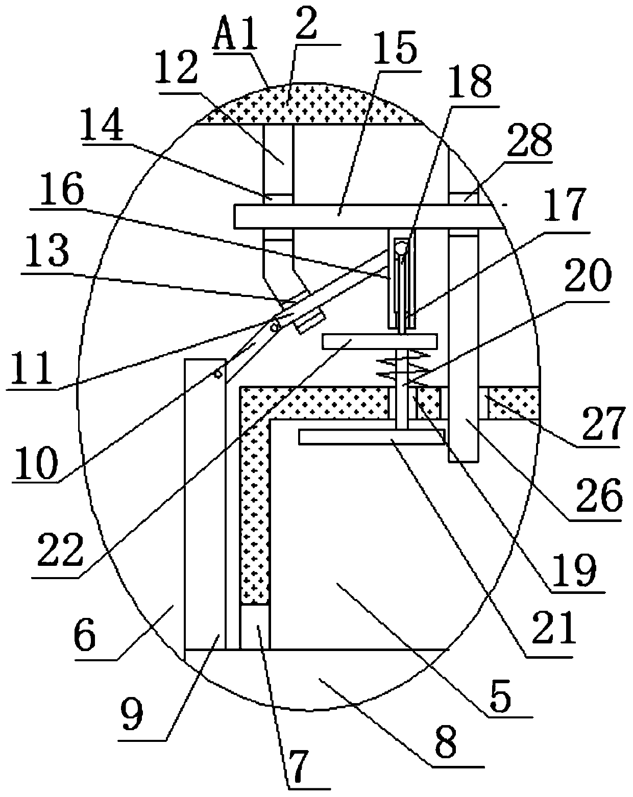 Gynecological production nursing cleaning device