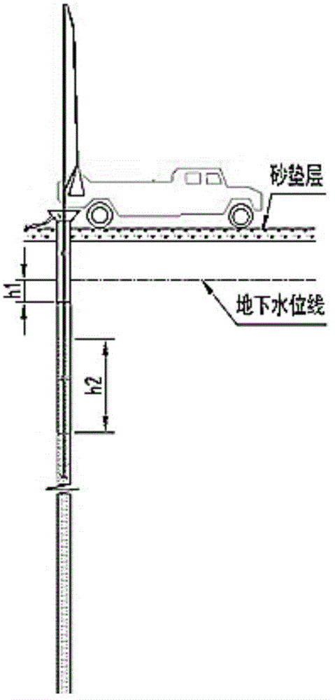 Soil-squeezing hole-forming sand drain construction method