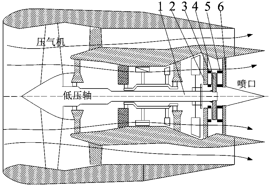 Aeroengine nozzle side fault-tolerant generator