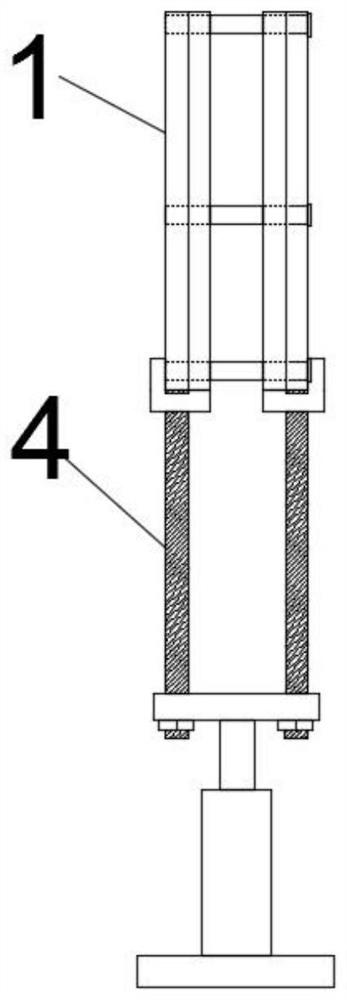 Building construction steel bar positioning device