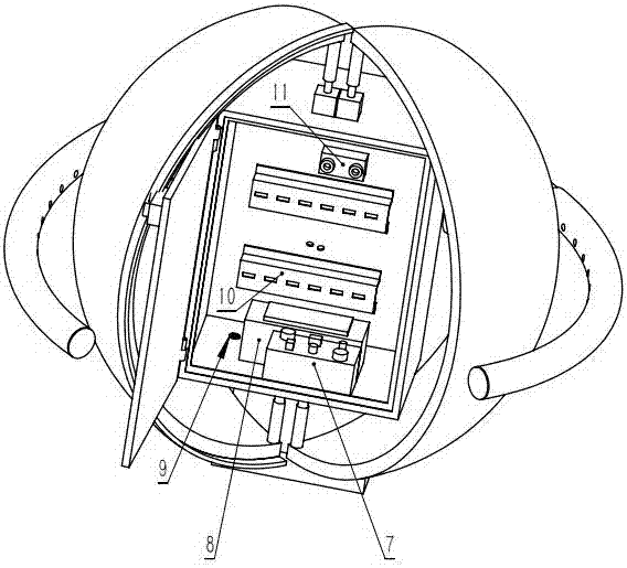 a power distribution cabinet