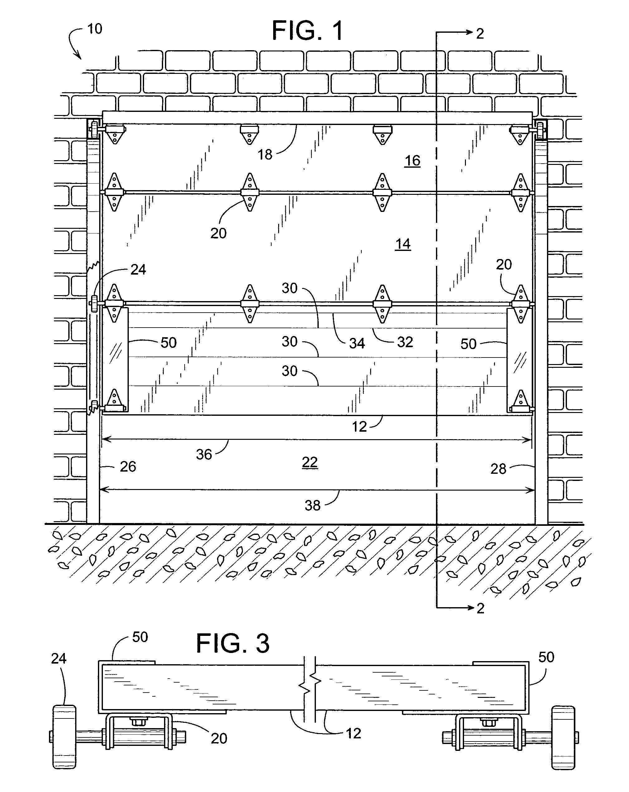 Extruded door panel members