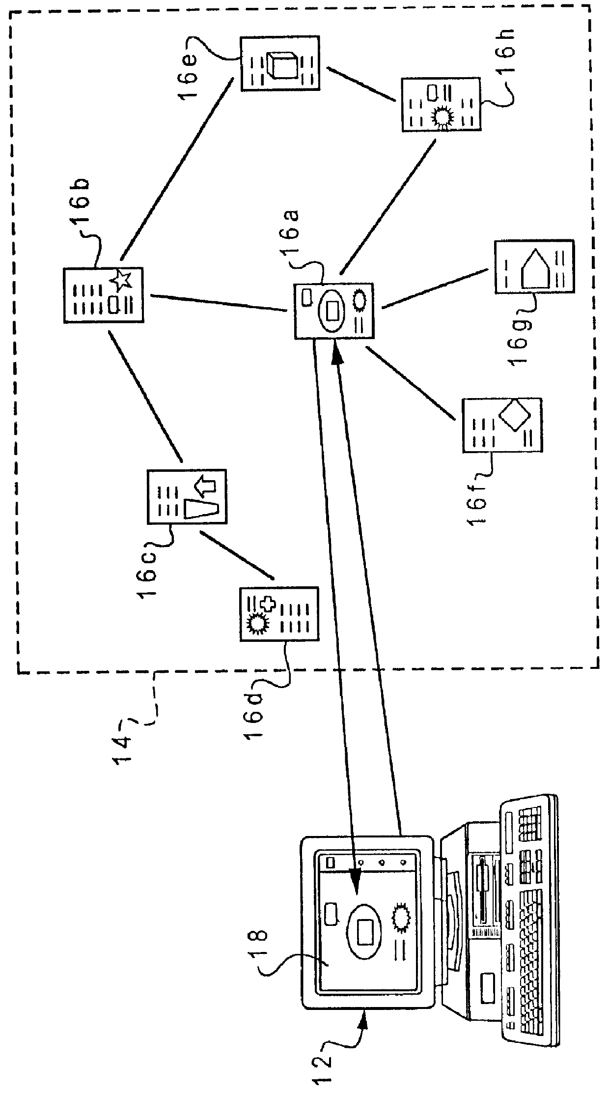 Expanding web documents by merging with linked documents