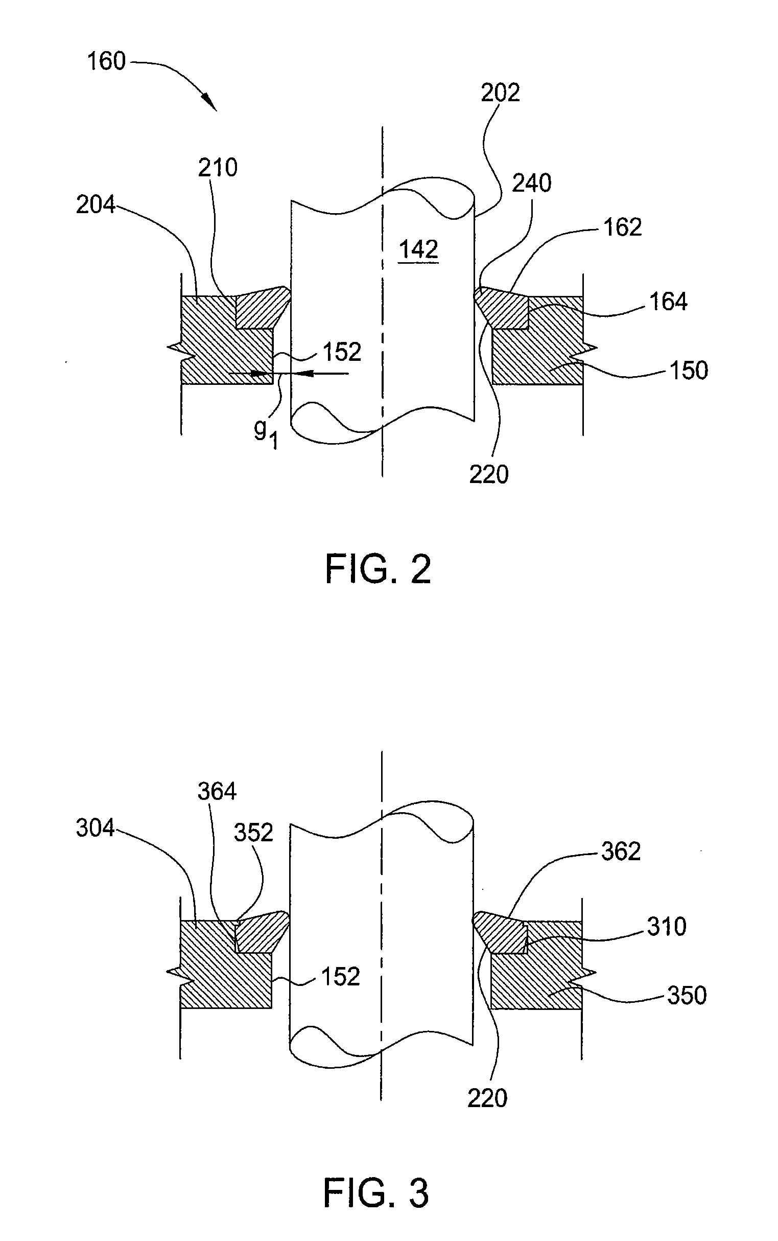 Apparatus for reducing entrapment of foreign matter along a moveable shaft of a substrate support