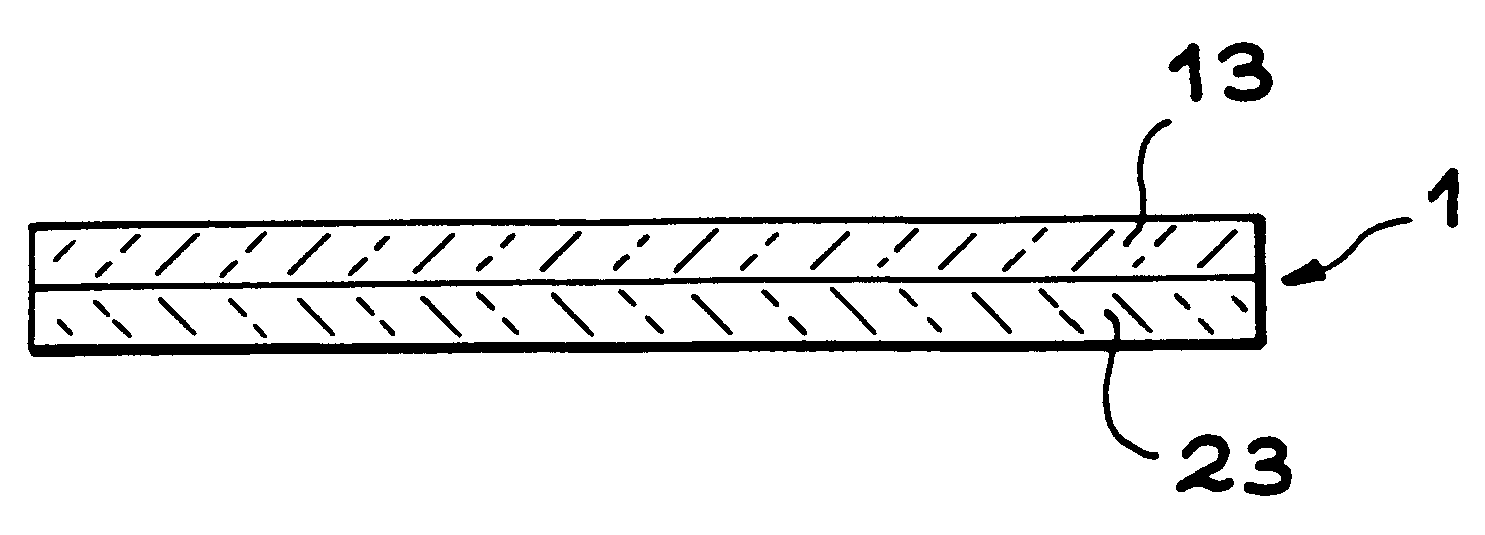 Method for producing a thin membrane and resulting structure with membrane