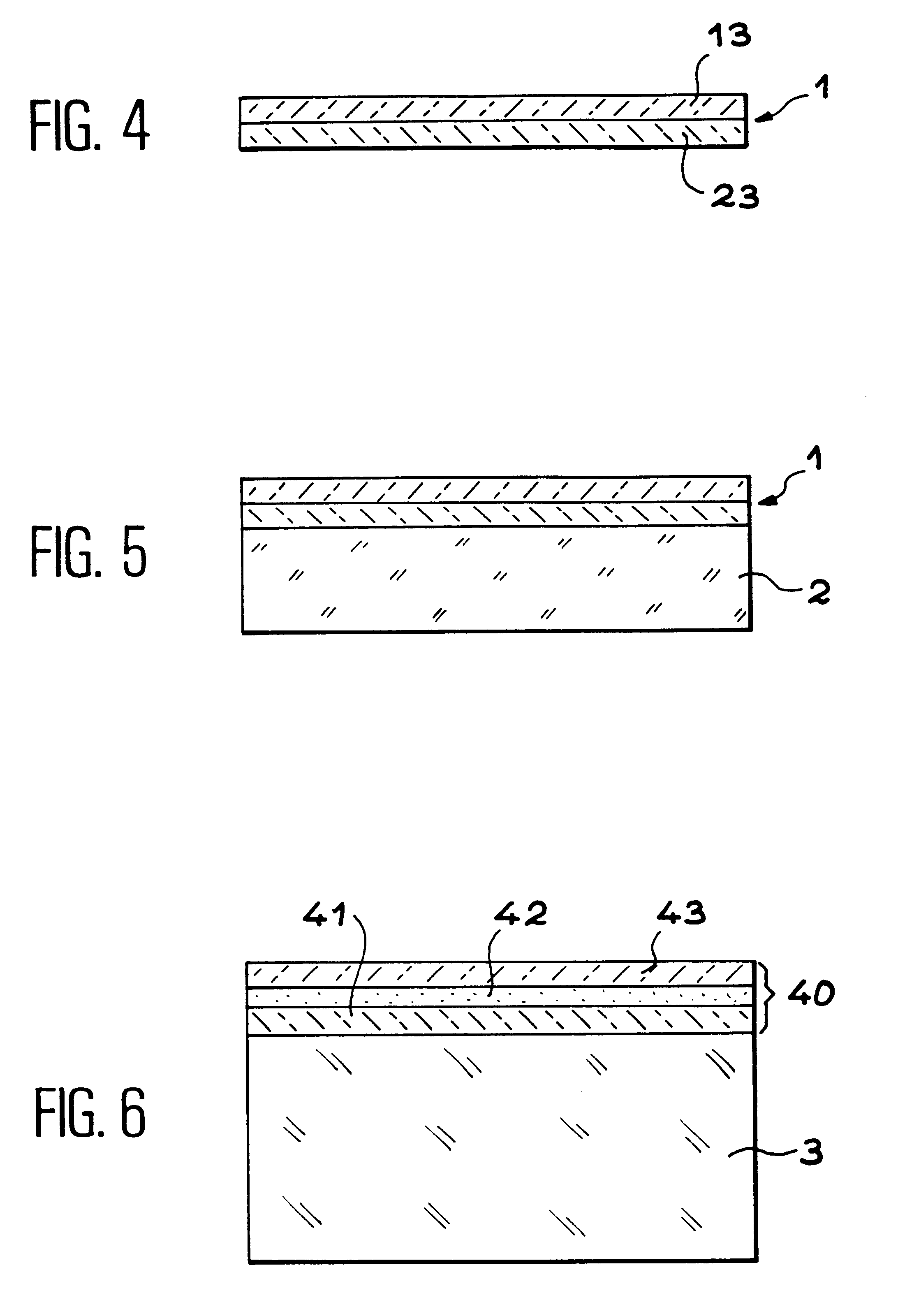 Method for producing a thin membrane and resulting structure with membrane