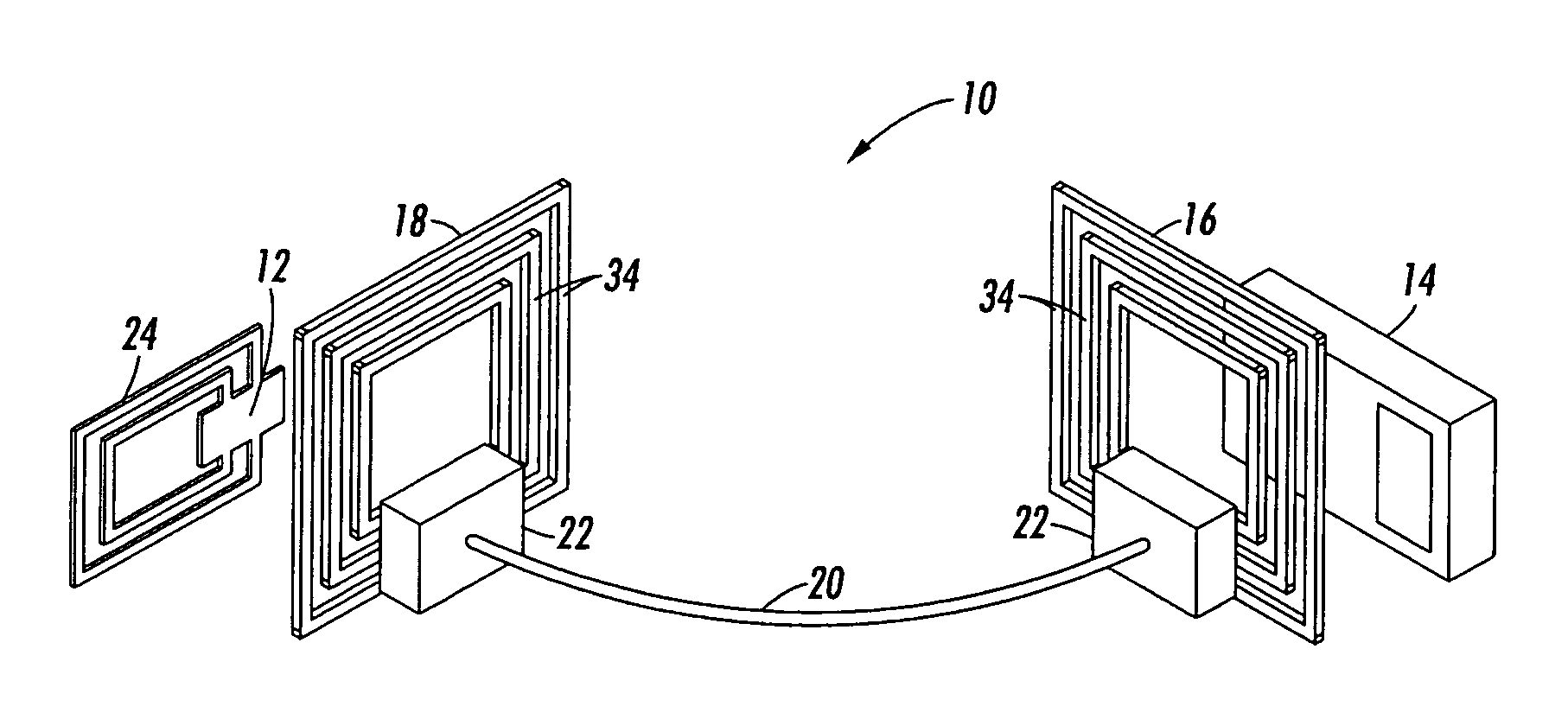 RFID bridge antenna