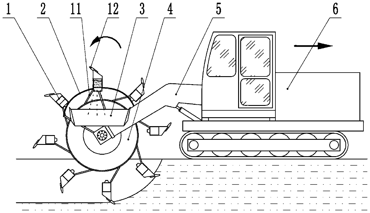 Ditcher for engineering construction of water supply and drainage pipeline