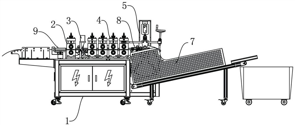 Inner ring bending machine