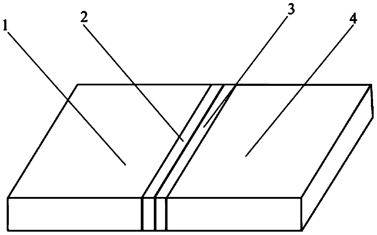 A kind of dissimilar metal electron beam welding method of titanium alloy and Kovar alloy