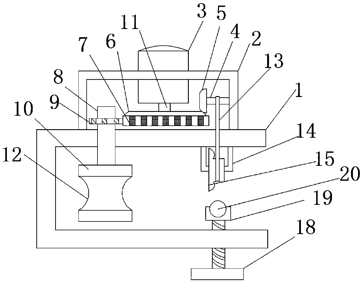 Plate deburring equipment