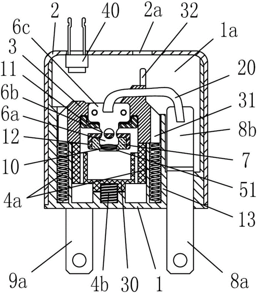 Surge protection device having arc extinction function implemented by high performance arc shield