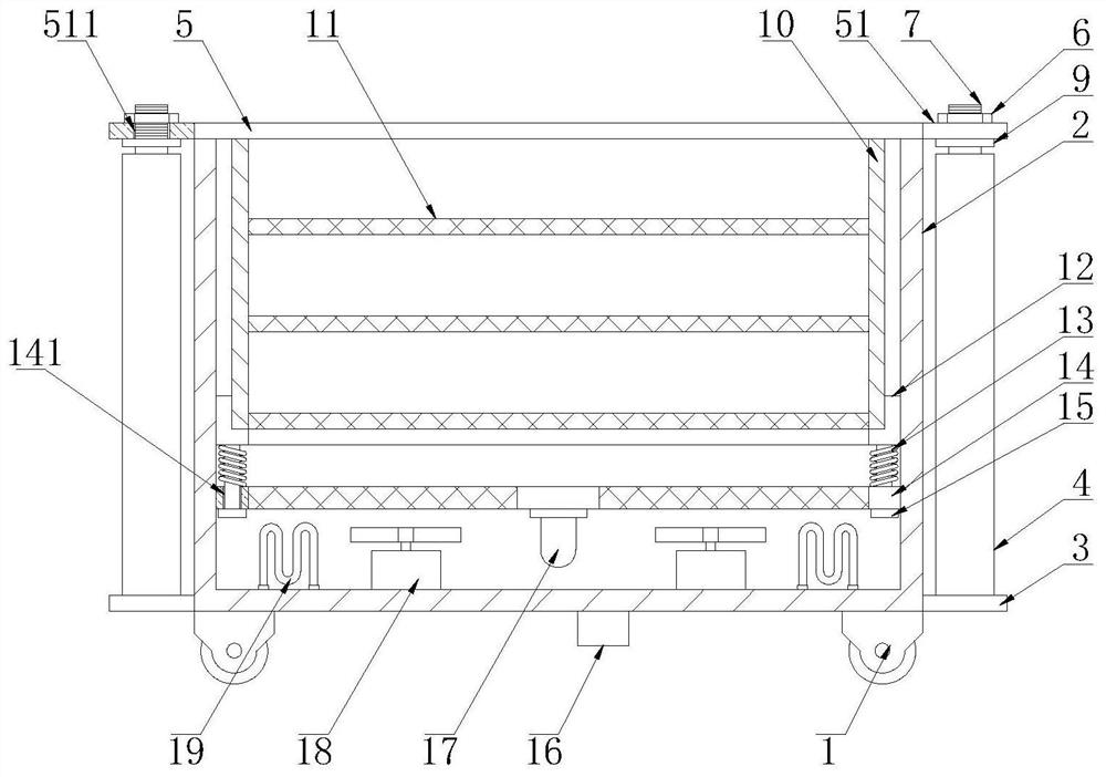 Cleaning device for instrument processing