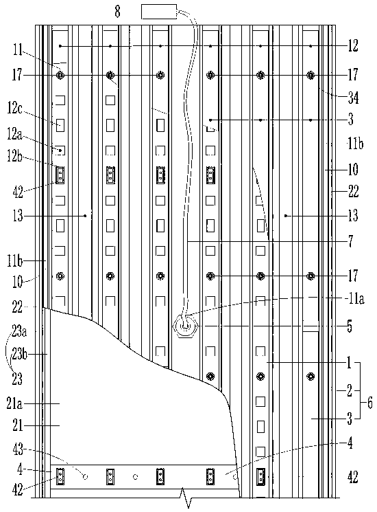 Forming method of modular arc-shaped lamp housing