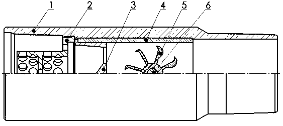 Hydro-driving radial vibration well cementing short segment and using method thereof