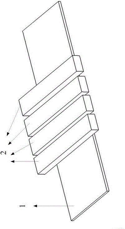 Forming method for achieving different-area performance stable transition of high-strength steel hot-forming part