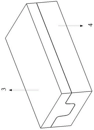 Forming method for achieving different-area performance stable transition of high-strength steel hot-forming part