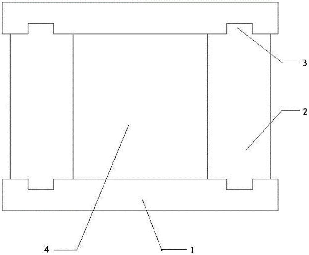 Orientation press method of neodymium-iron-boron magnet