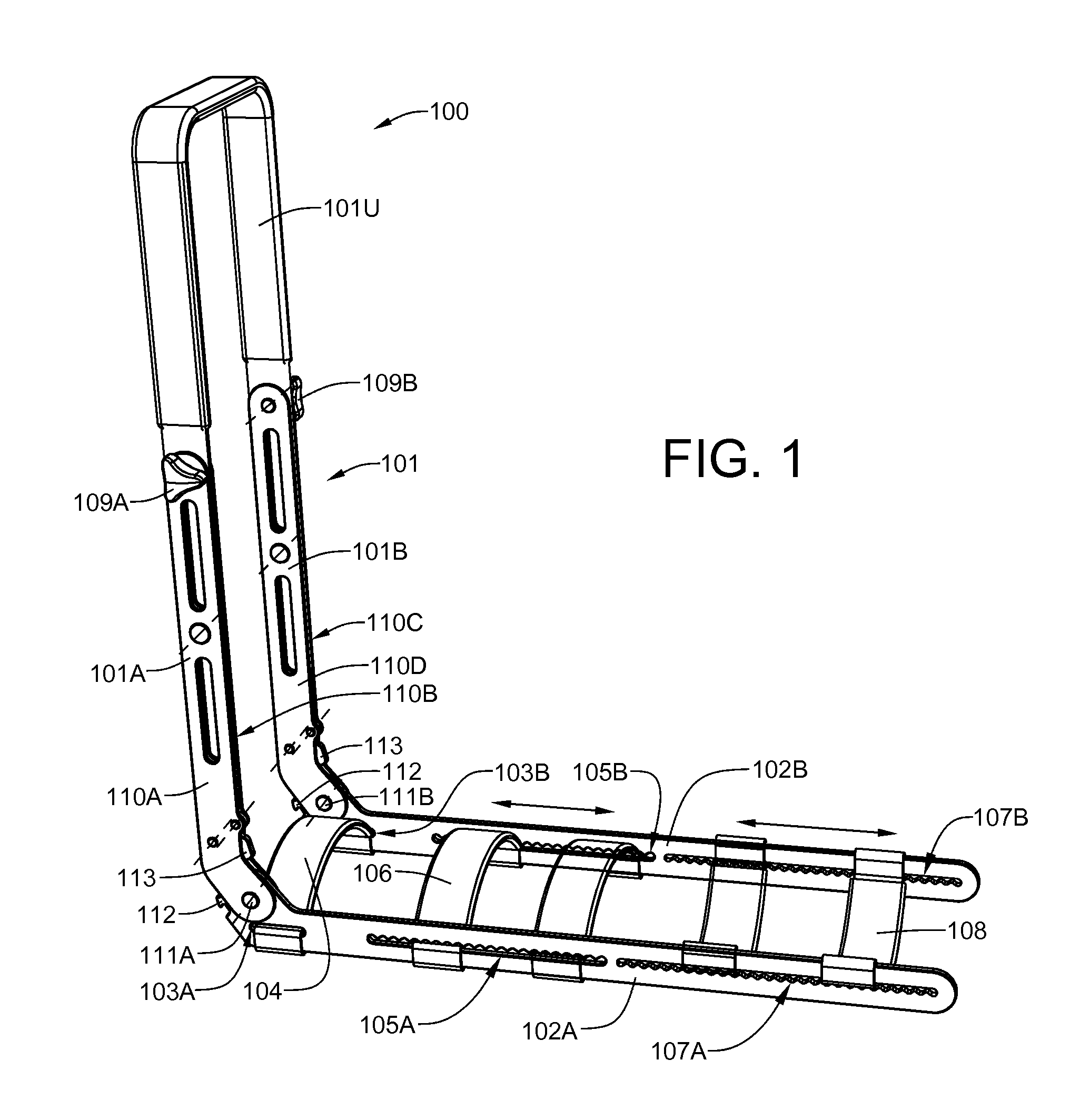 Knee rehabilitation device