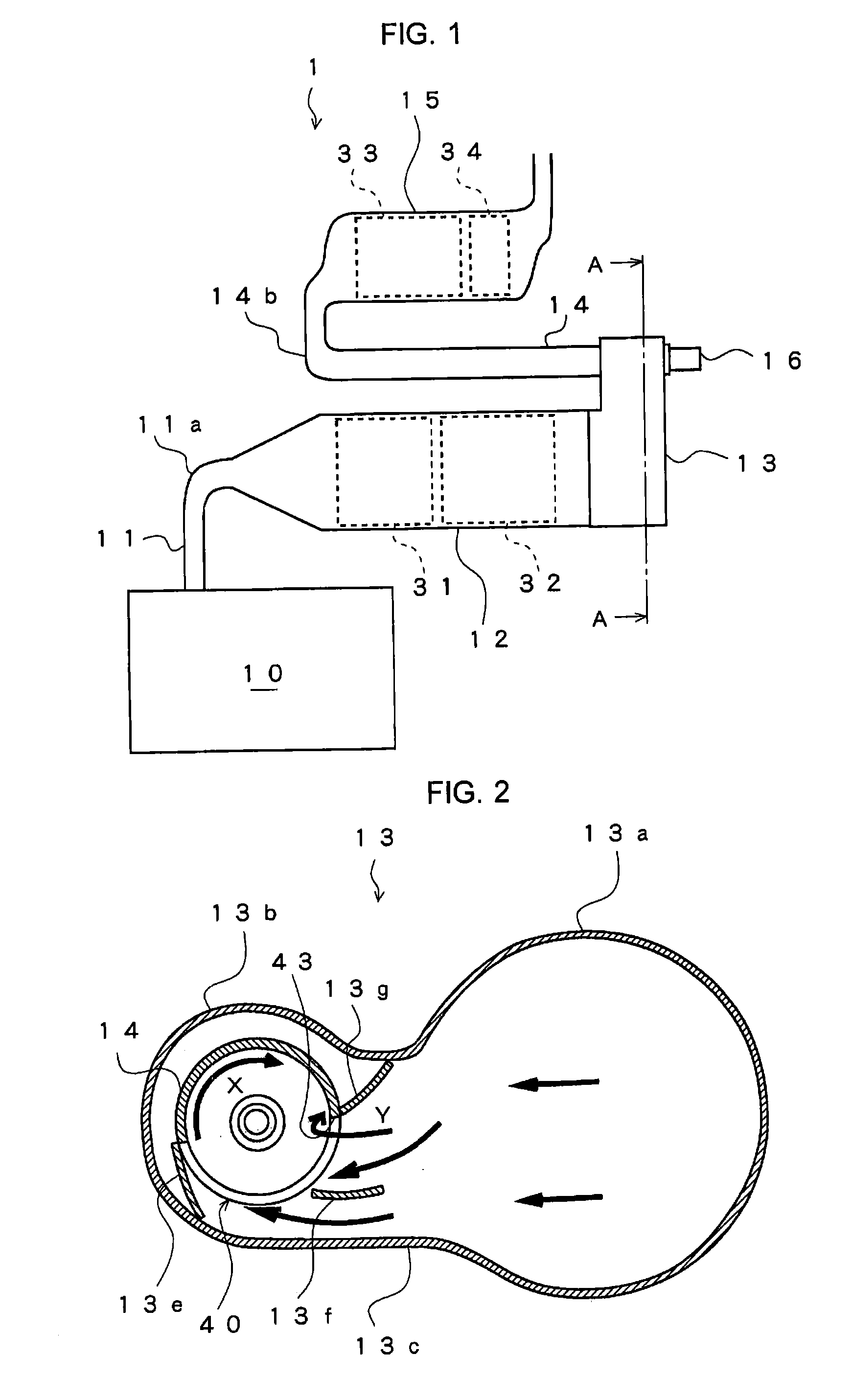 Exhaust gas purification device