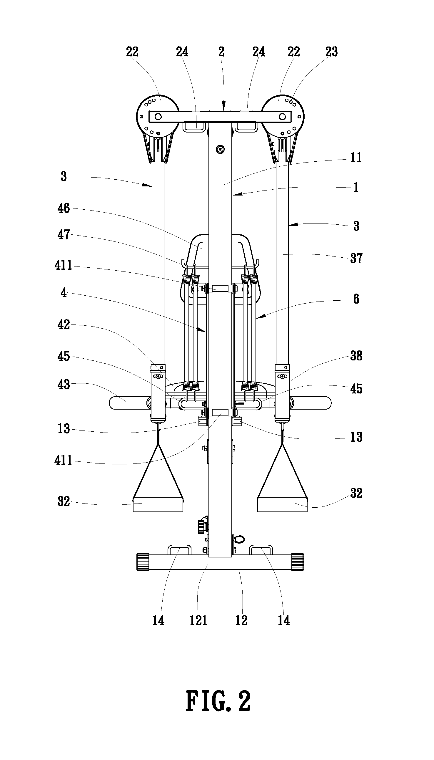 Universal fitness machine