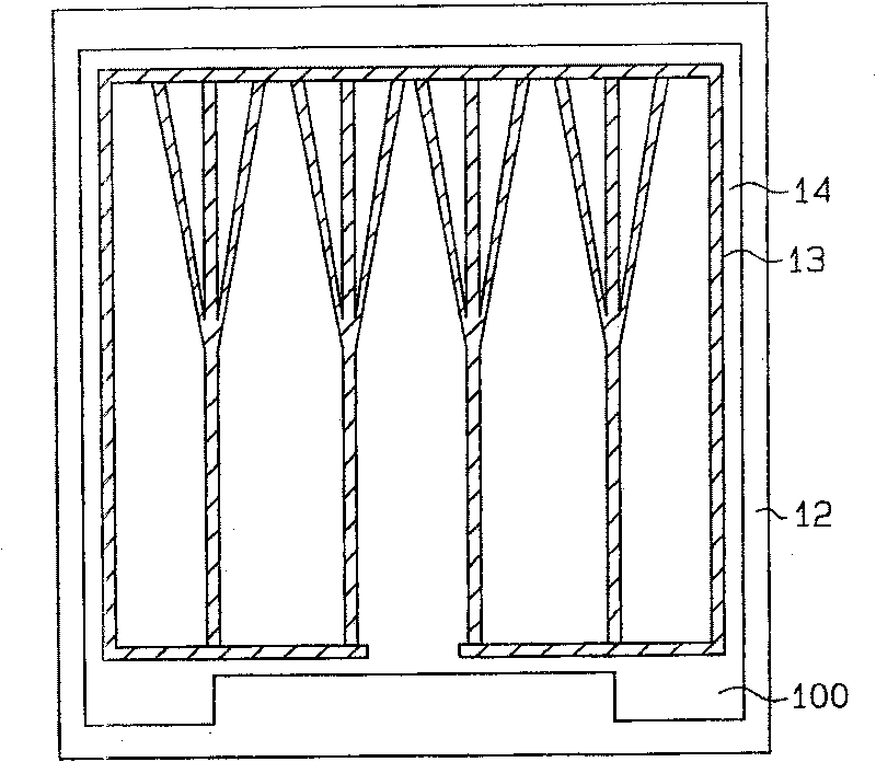 Planar luminescent illumination device including auxiliary electrode