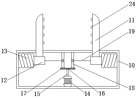 Pipe fitting cutting device with clamping function