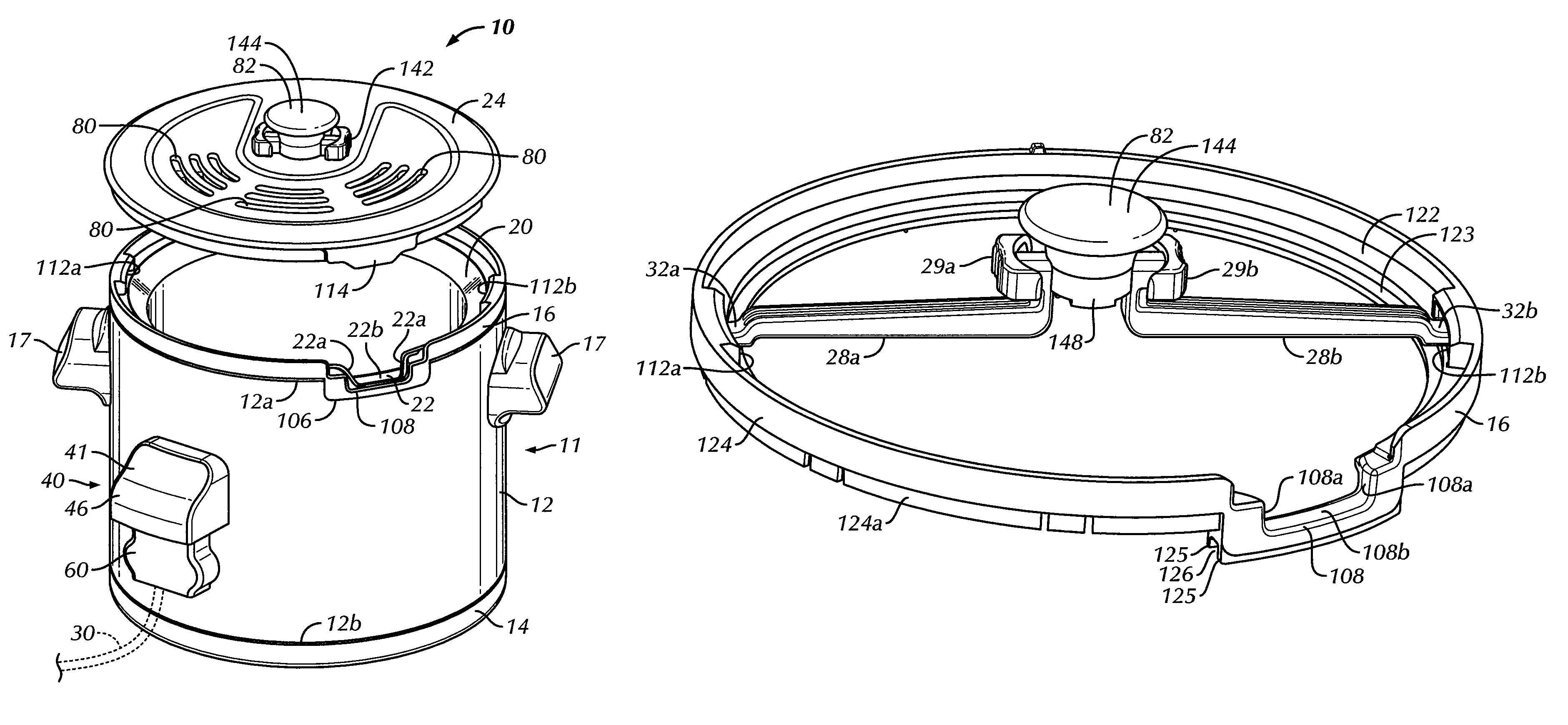 Deep fryer for cooking foodstuff