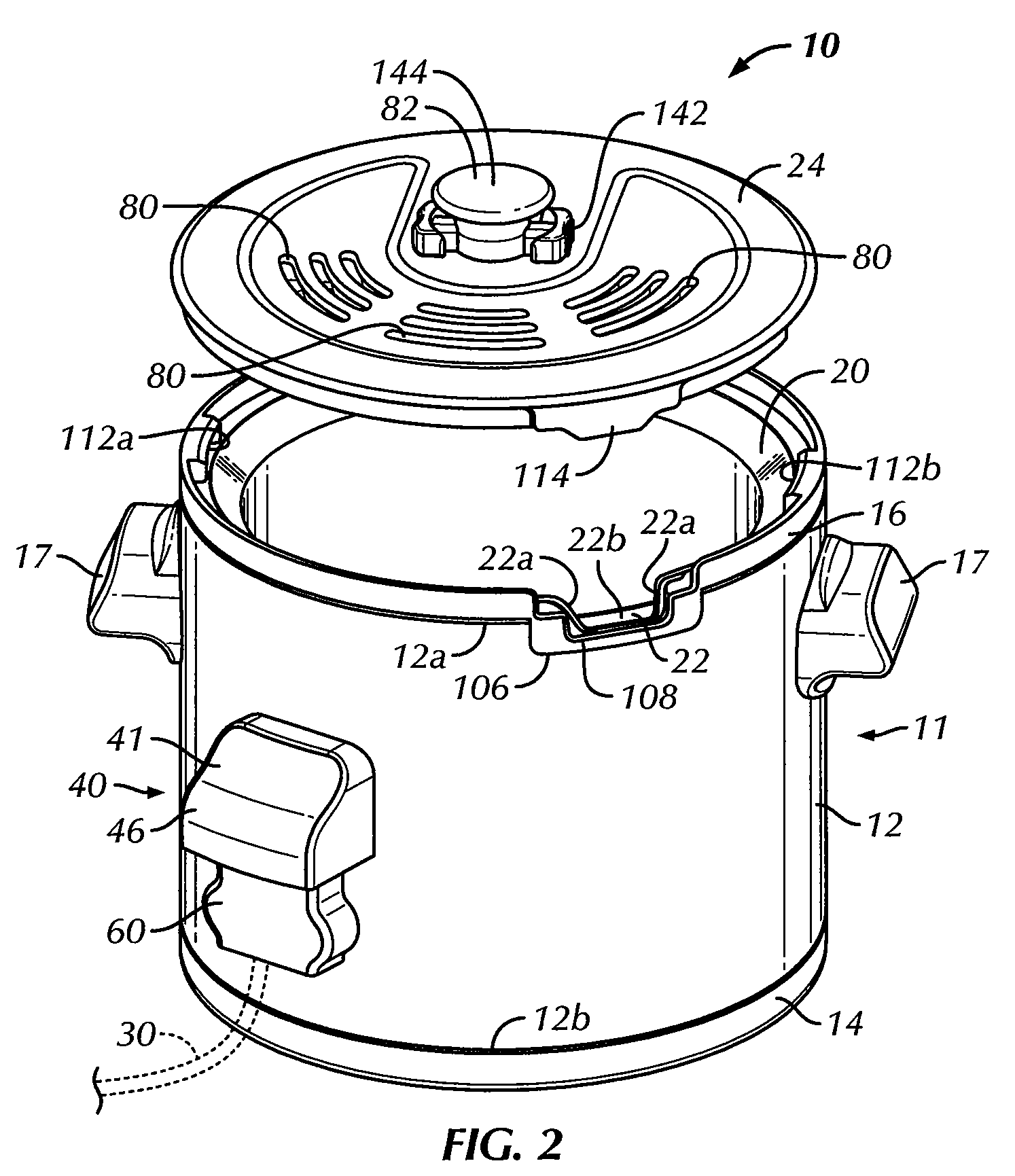 Deep fryer for cooking foodstuff