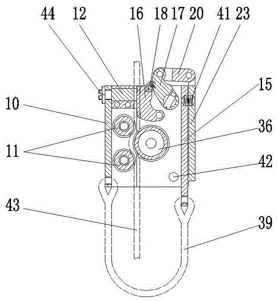 High-rise-building safe escaping device