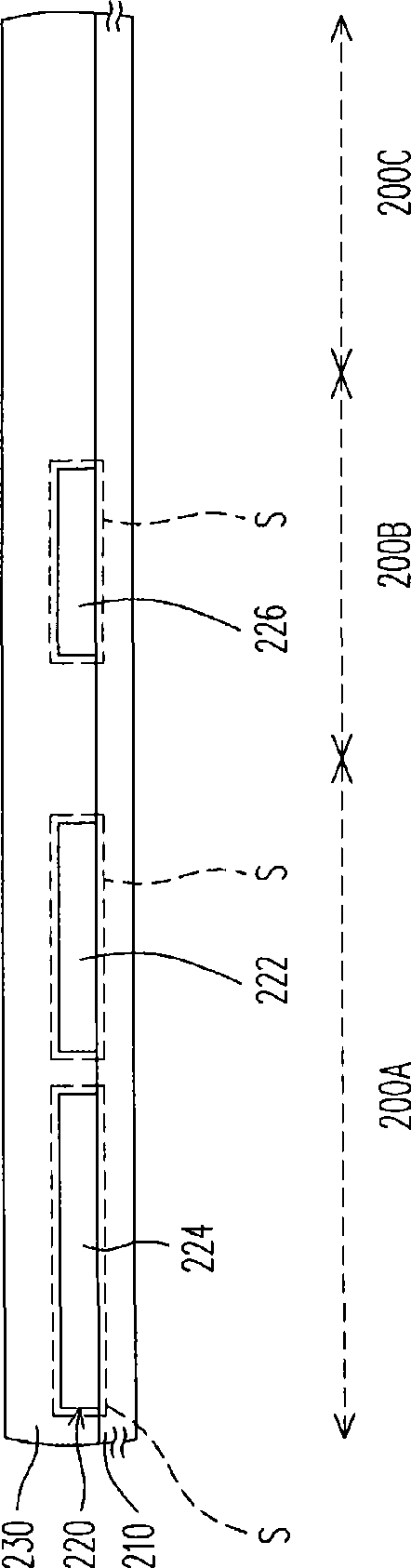 Active element array substrate and manufacturing method therefor