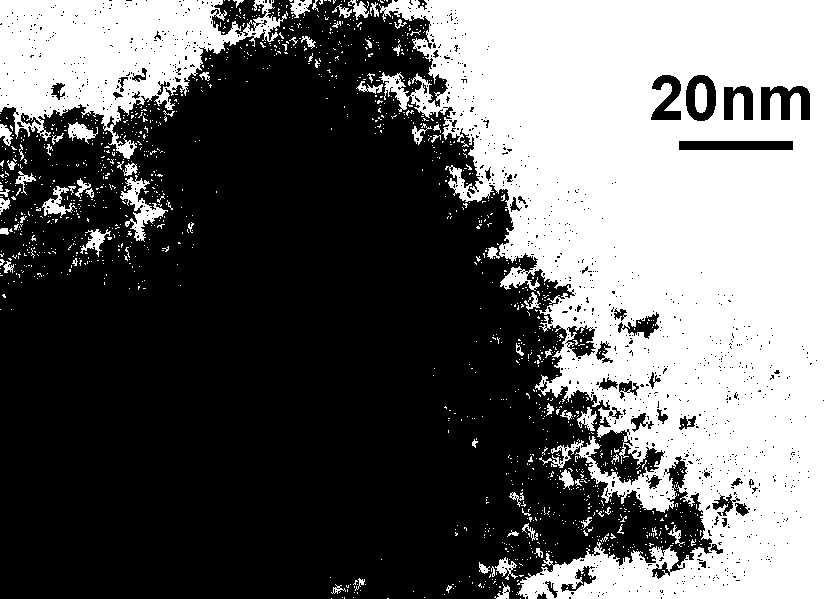 Preparation method for transparent organic and inorganic hybridization heterojunction material