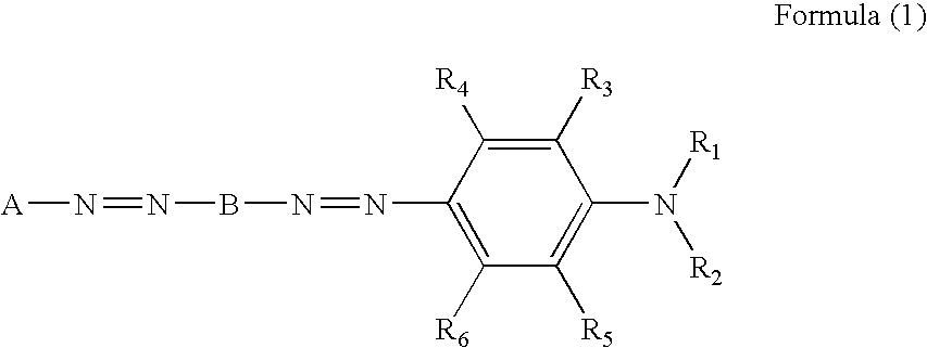 Azo dye, colored composition for image formation, ink, method of ink-jet recording, heat-sensitive recording material, color toner and color filter