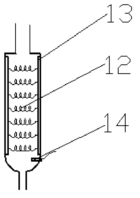 Test device and method for high-temperature shot blasting