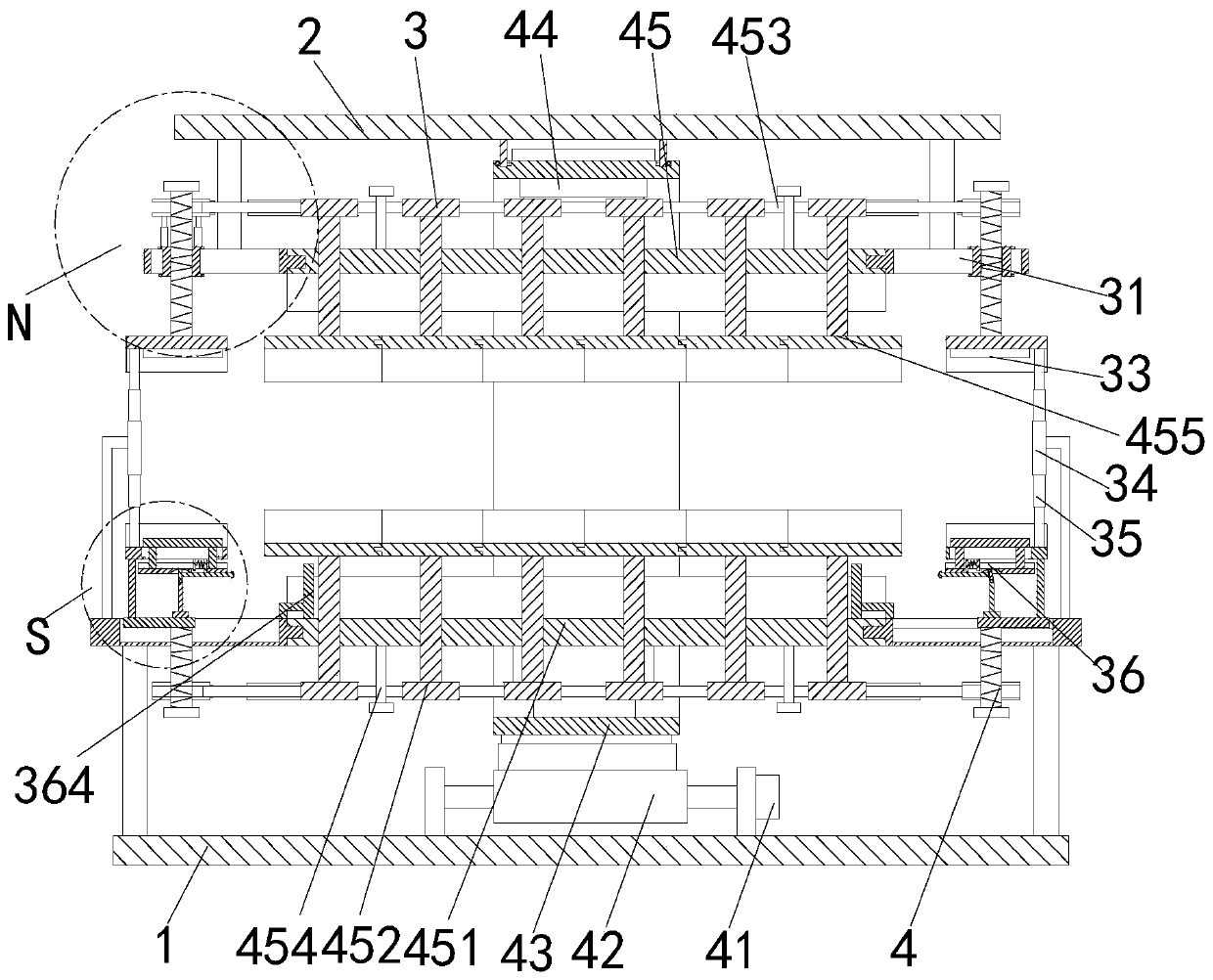 Crystal rod outer diameter grinding equipment for semiconductor devices