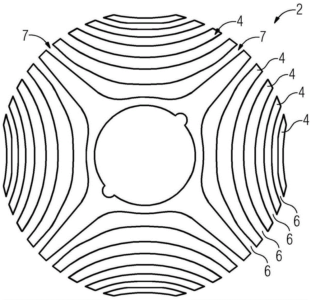 Rotor for a reluctance motor, method for producing a rotor for a reluctance motor, and electric machine, in particular a reluctance motor