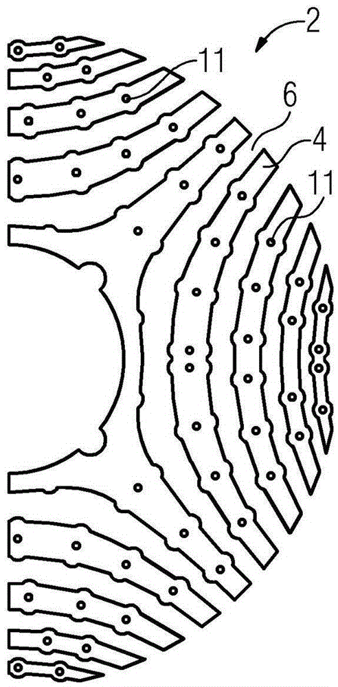 Rotor for a reluctance motor, method for producing a rotor for a reluctance motor, and electric machine, in particular a reluctance motor