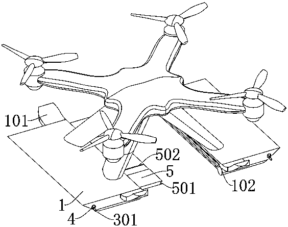 Amphibious landing unmanned aerial vehicle