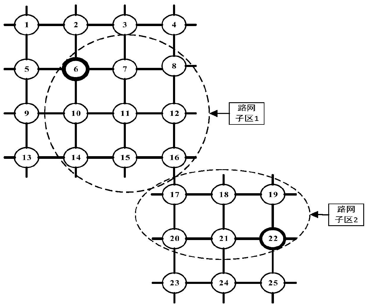 Urban traffic chain reconstruction method based on checkpoint video data