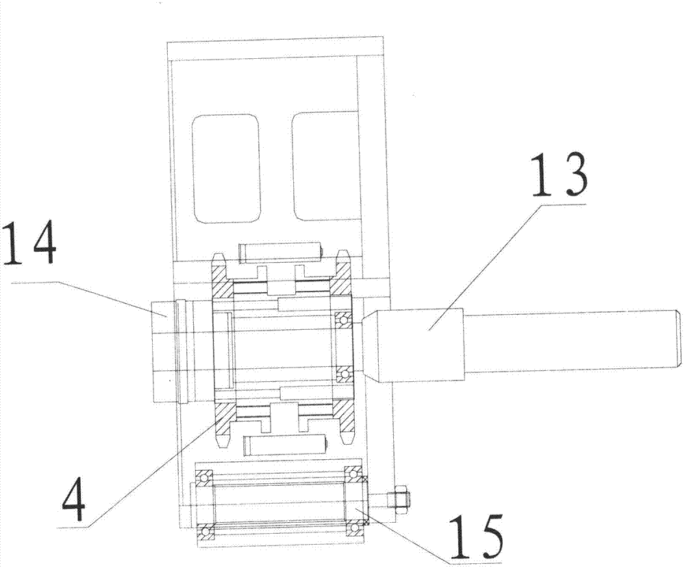 Servo control distribution system of battery weighing machine